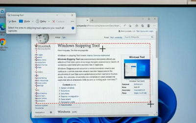 Faire une capture d’écran avec l’outil Windows