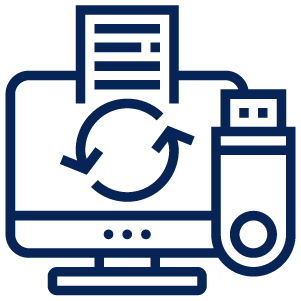 sauvegarde fichier dossier document numeriser cle usb