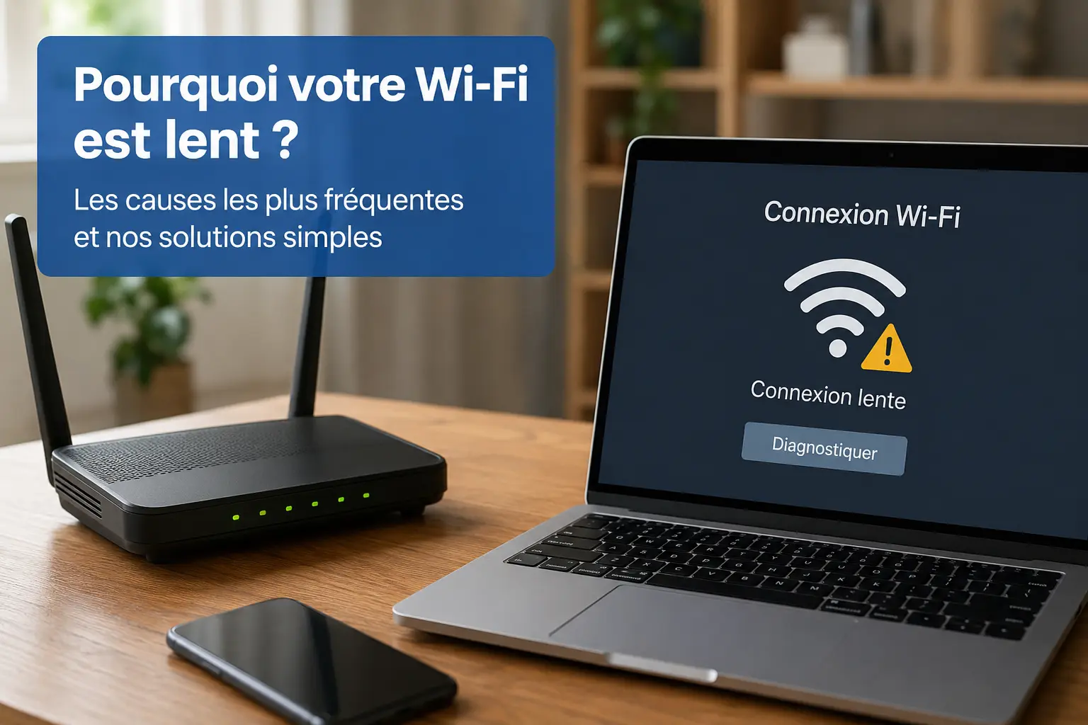 Pourquoi votre Wifi est lent